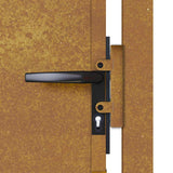 Garden Gate 100x175 cm Corten Steel 153206