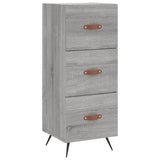 Sideboard Grey Sonoma 34.5x34x90 cm Engineered Wood 828578