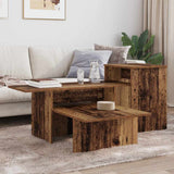 Console Table Old Wood 91.5 x 35 x 38.5 cm Engineered Wood 891166