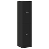 Apothecary Cabinet Black 40x41x174,5 cm Engineered Wood 3309646
