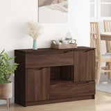 Sideboard with Drawer Brown Oak 100 x 30 x 65.6 Engineered Wood 888794