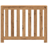 Radiator Cover Artisian Oak 104x20x82 cm Engineered Wood 852743