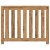 Radiator Cover Artisian Oak 104x20x82 cm Engineered Wood 852743
