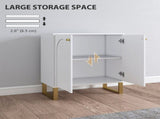 2-Door Sideboard Storage Cabinet - White T3398P343443