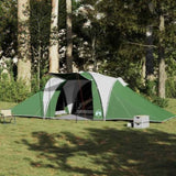 Family Tent Dome 6-Person Green Waterproof 4009431