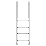 Pool Ladder 54x38x184.5 cm 304 Stainless Steel 93459