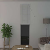 Venetian Blind White 213 x 40 cm 25 mm PVC 42003719