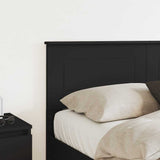 Headboard Black Oak Engineered wood 888276