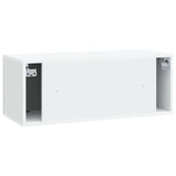 Wall-Mounted TV Cabinet White 78.5 x 31 x 30 cm Engineered Wood 898205