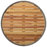 Garden Dining Set 5 pcs Grey Poly rattan 3334954