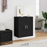 Shoe Cabinet Black 60x35x70 cm Engineered Wood 808919