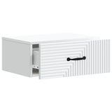 Wall-Mounted Bedside Cabinet 2 pcs White 49 x 34.5 x 20 cm 898616