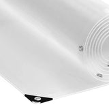 Clear Tarpaulin with Eyelets 2x3 m PVC 4018592