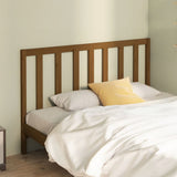 Bed Headboard Honey Brown 166x4x100 cm Solid Wood Pine 817703