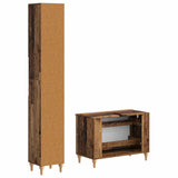 2 Piece Bathroom Cabinet Set ALKMAAR Old Wood Engineered Wood 3417511