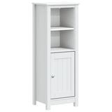 3 Piece Bathroom Furniture Set BERG White Solid Wood Pine 3206496