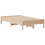 Bed Frame without Mattress 120x200 cm Solid Wood Pine 3306150