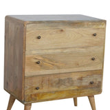 Curved Oak-ish Chest IN955