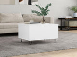 Coffee Table White 60x44.5x45 cm Engineered Wood 830948