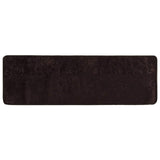 Rug Runner MARSA Anthracite 100 x 350 cm Polyester and PVC 42023179