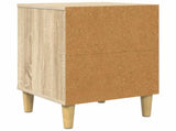 Bedside Cabinet HANAU 2 pcs Sonoma Oak 36 x 33 x 50 cm 8007222