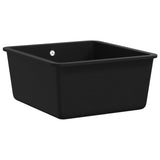 Granite Kitchen Sink Single Basin Black 142960