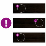 Stair Treads 12 pcs Brown Black 80x30x2 cm Solid Wood Oak 3283044