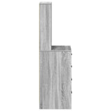 Highboard Grey sonoma 40 x 41 x 135 cm Engineered wood 865051