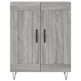 Highboard Grey Sonoma 69.5x34x180 cm Engineered Wood 3189955