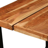 Bar Set 7 Pieces Solid Acacia and Reclaimed Wood 275134