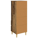 Highboard Old Wood 40 x 36 x 110 cm Engineered Wood 8009865