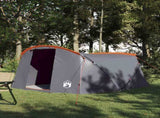 Tunnel Tent 4-Person Grey and Orange 318 x 275 x 140 cm 42004055