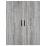 Highboard Grey Sonoma 69.5x34x180 cm Engineered Wood 3196033