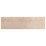 Rug Runner MARSA Beige 80 x 350 cm Polyester and PVC 42023086