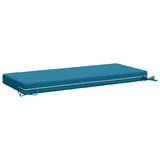2-Piece Bench Cushions SOEST 2 pcs 100% Polyester Light Blue 950225