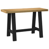 Desk NOAIN A-Shaped Legs 120x50x75 cm Solid Wood Pine 4100039