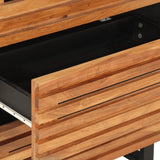 Sideboards 2 pcs 60x34x75 cm Solid Wood Acacia 3217080