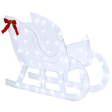 Reindeer Pull Sleigh LOVIISA 200 LEDs Cold White 42049665