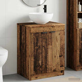 Bathroom Furniture Set Old Wood Engineered Wood 3404212