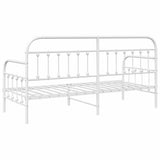 Daybed Frame White 75 x 190 cm Powder-Coated Steel 42002642