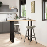 Bar Table Legs U-Shaped 2 pcs Black 40x cm Steel 4013240
