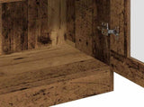 Highboard Old Wood 82.5x30.5x185 cm Engineered Wood 3318720