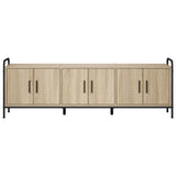 TV Cabinet 146 x 33 x 50 cm Sonoma Oak Engineered Wood 8013741
