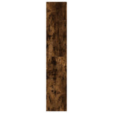 Bookcases 2 pcs Stackable Smoked Oak 30x30x80 cm Engineered Wood 858812