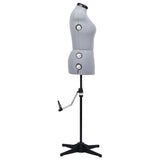288486 Adjustable Dress Form Female Grey M Size 40-46