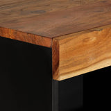 Side Cabinet 85x33x107 cm Solid Wood Acacia 352902