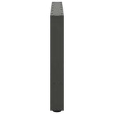 Coffee Table Legs Anthracite 2 pcs 70x cm Steel 4013290