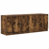 Bed Cabinet 2 pcs Smoked Oak 66 x 35 x 48 cm Engineered Wood 893719