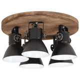 Ceiling Lamp 25 W Black 50x50x25 cm E27 371831