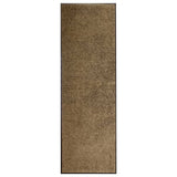 Doormat Washable Brown 60x180 cm 323435